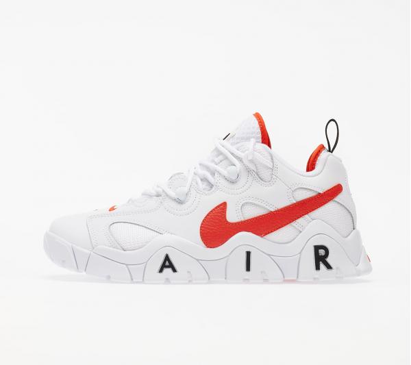Nike Air Barrage Low Emb White/ Team Orange-Black-Black