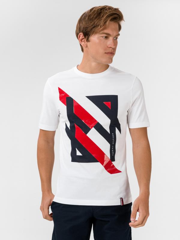 Triko Tommy Hilfiger Bílá