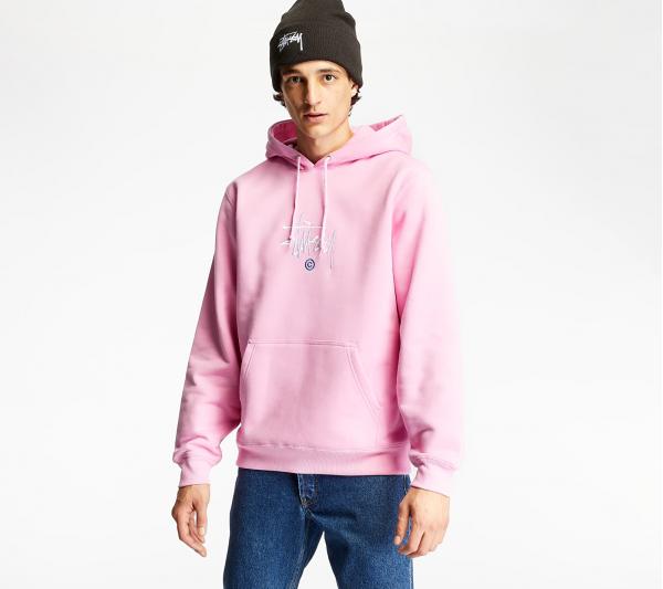 Stüssy Copyright App. Hoodie Pink