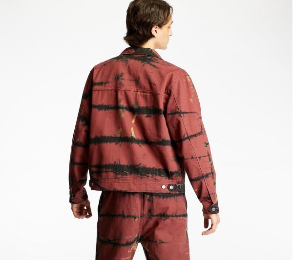 Stüssy Rip Dye Ranch Jacket Brick
