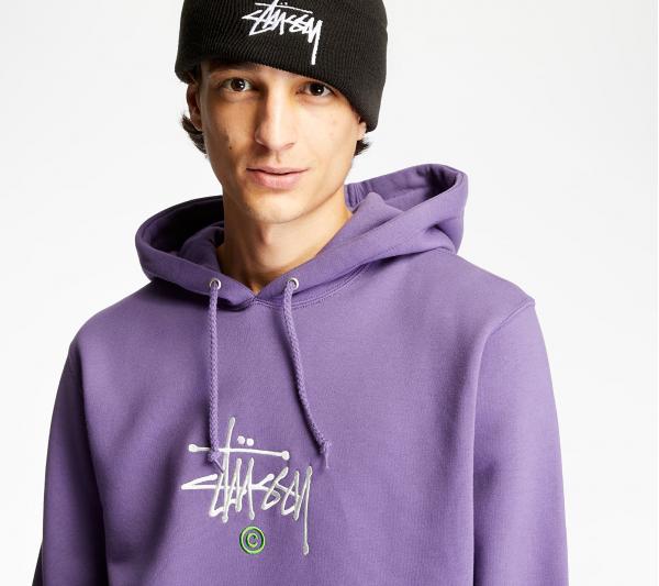 Stüssy Copyright App. Hoodie Purple