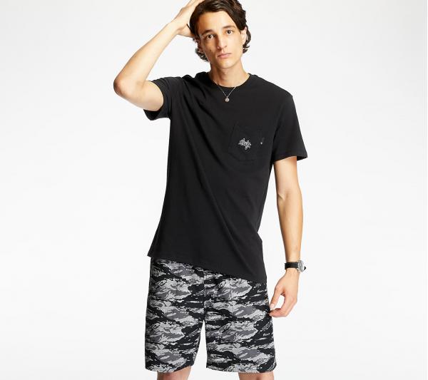 HUF Haze Pocket Tee Black