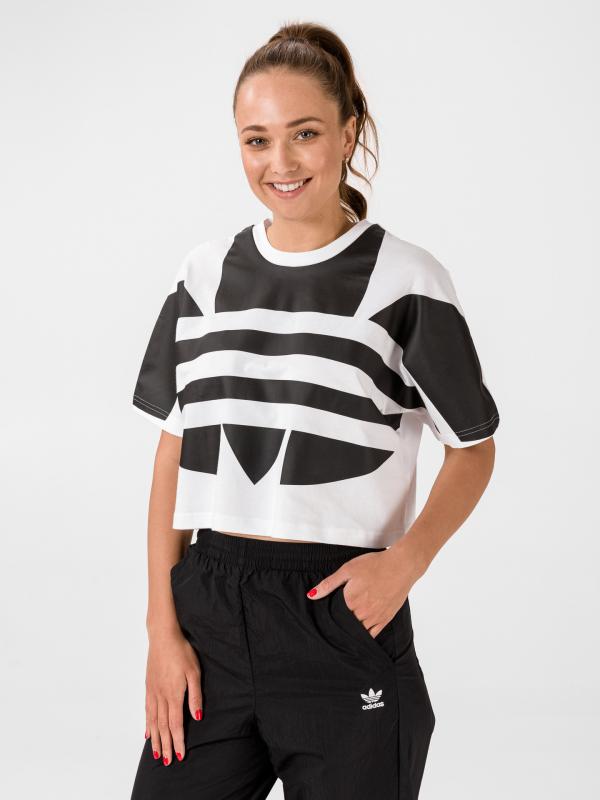 Triko adidas Originals Bílá