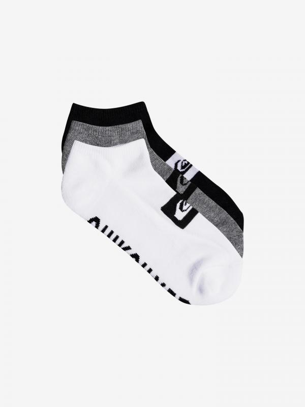 Ponožky 3 páry Quiksilver Bílá