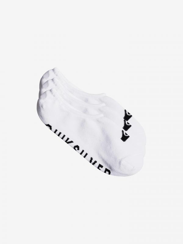Ponožky 3 páry Quiksilver Bílá