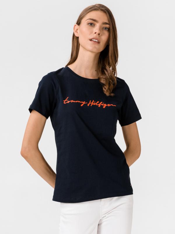Alissa Triko Tommy Hilfiger Modrá