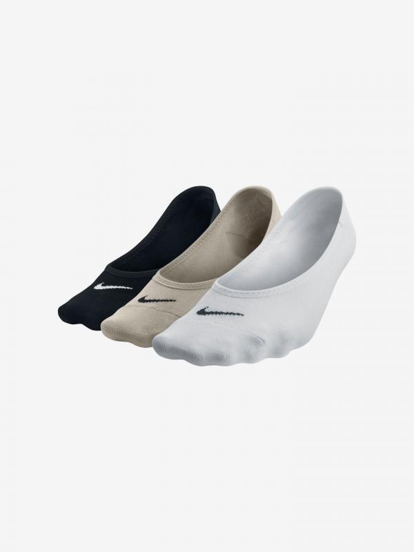 Ponožky 3 páry Nike Černá