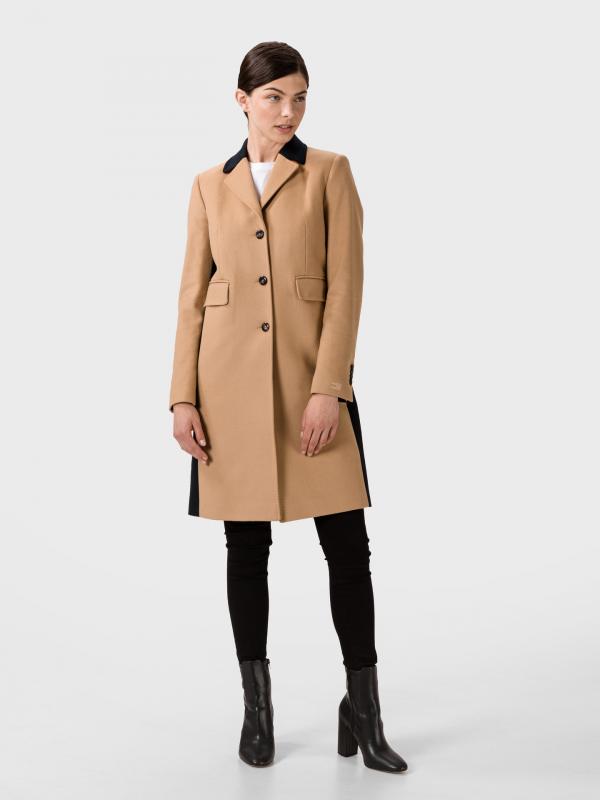 Icon Classic Kabát Tommy Hilfiger Béžová