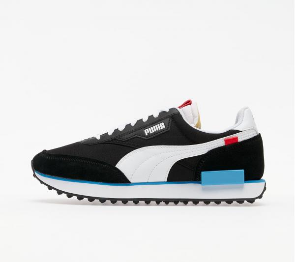 Puma FUTURE RIDER PLAY ON Puma Black-Puma White-Ibiza Blue