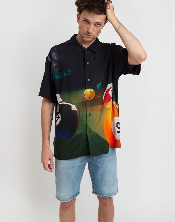 Stüssy Pool Hall Shirt Black M