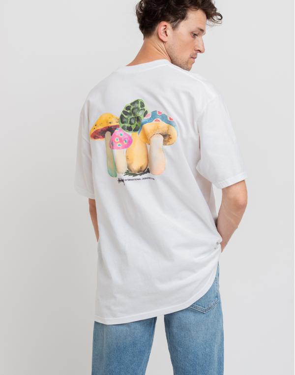 Stüssy Shrooms Tee White S