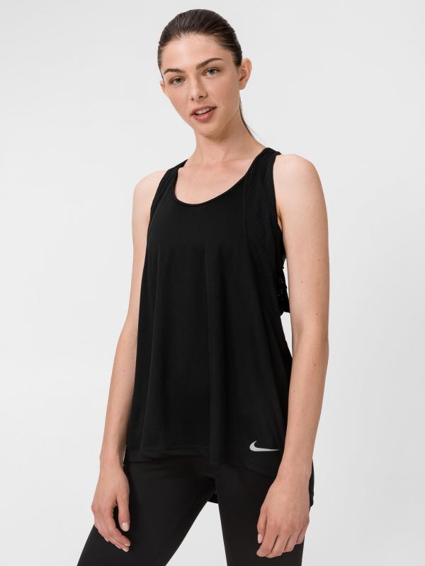 Run Tílko Nike Černá