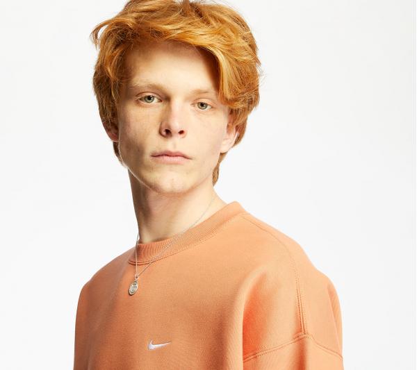 Nike NRG Fleece Crewneck Orange