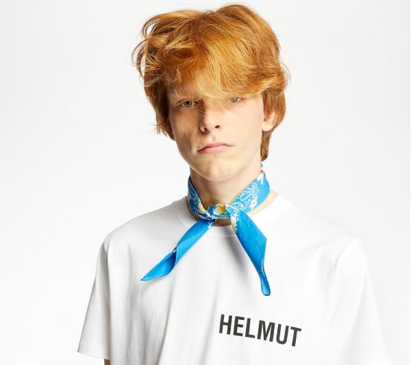 HELMUT LANG Glow Standard Tee Chalk White