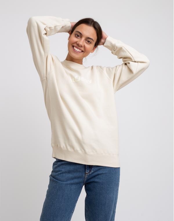 Stüssy Big U Crew Cement XS