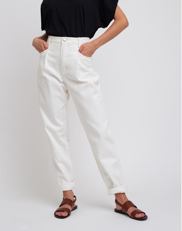 Edited Esther Jeans White 34