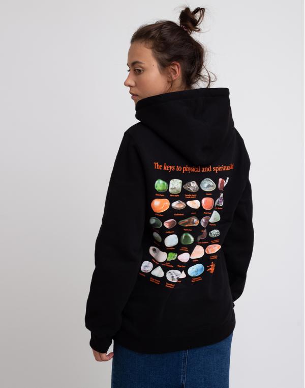 Stüssy Stones Hood Black S
