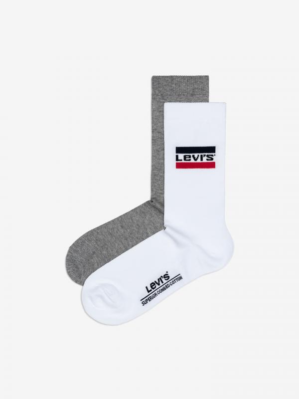Ponožky 2 páry Levi's® Bílá