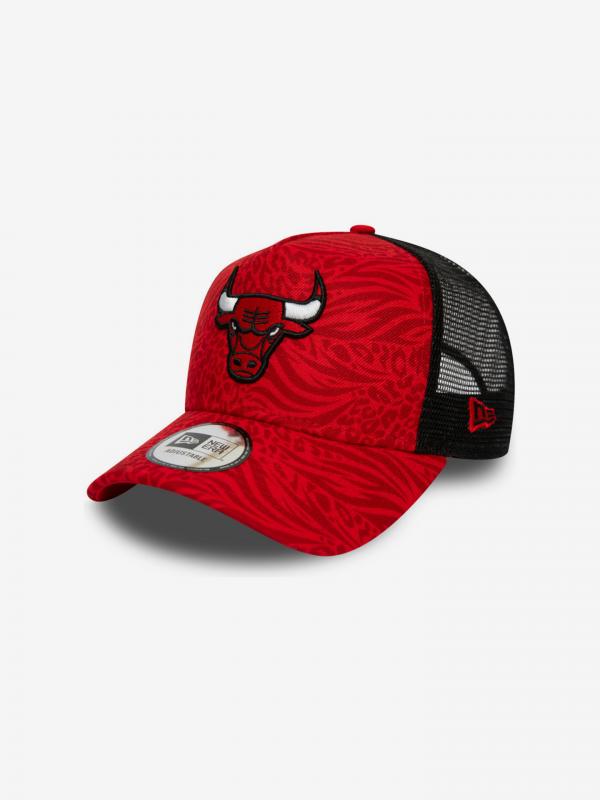 Chicago Bulls All Over Print Kšiltovka New Era Červená