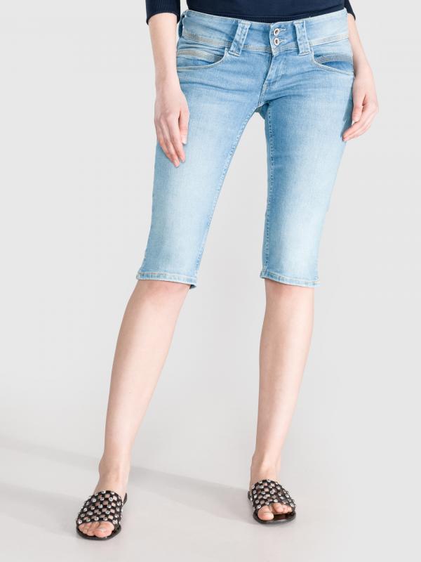 Venus Šortky Pepe Jeans Modrá