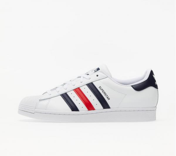 adidas Superstar Ftw White/ Scarlet/ Ftw White