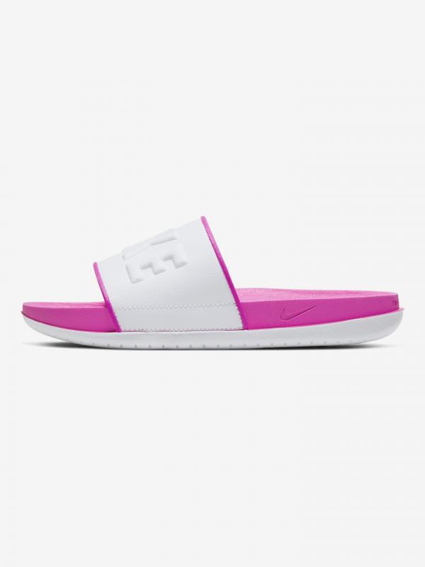 Offcourt Icon Clash Pantofle Nike Bílá