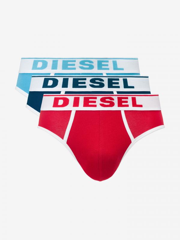 Slipy 3 ks Diesel Červená