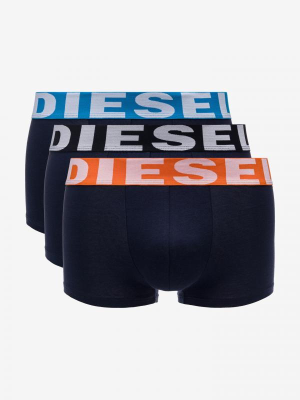 Boxerky 3 ks Diesel Černá