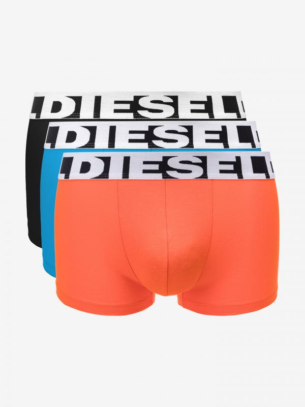 Boxerky 3 ks Diesel Oranžová