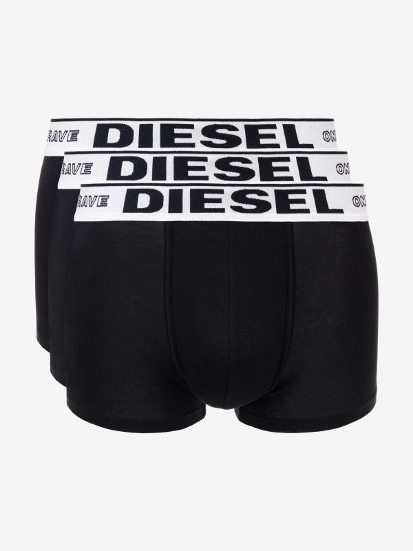 Boxerky 3 ks Diesel Černá