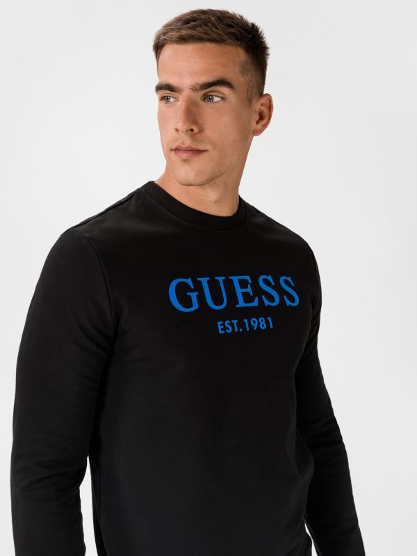 Bastian Mikina Guess Černá