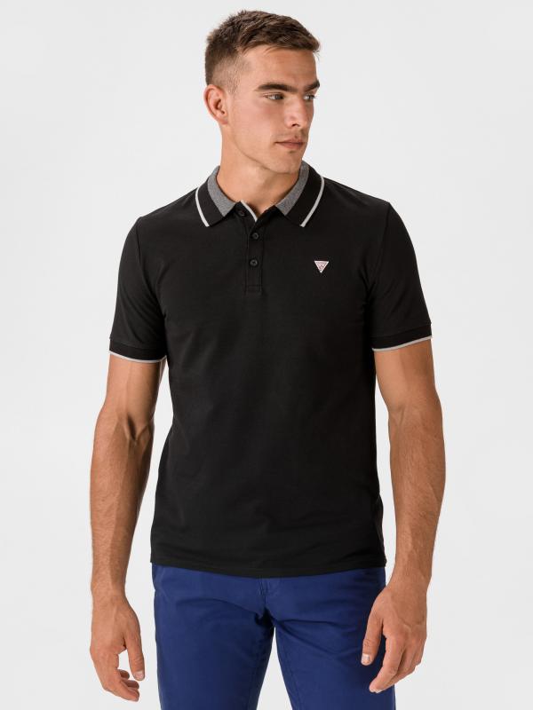 Horatio Polo triko Guess Černá