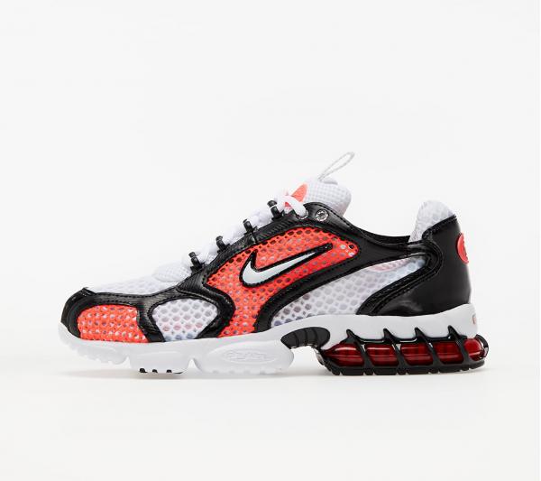 Nike Air Zoom Spiridon Cage 2 (W) White/ White-Flash Crimson-Black