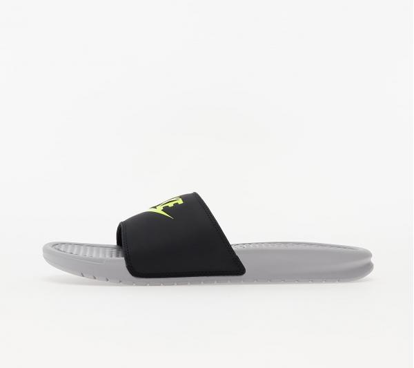 Nike Benassi JDI Wolf Grey/ Volt-Black
