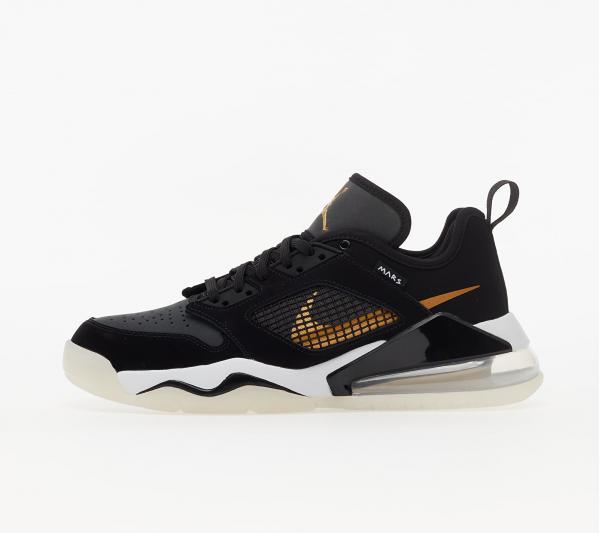 Jordan Mars 270 Low Black/ Metallic Gold-Dk Smoke Grey-White