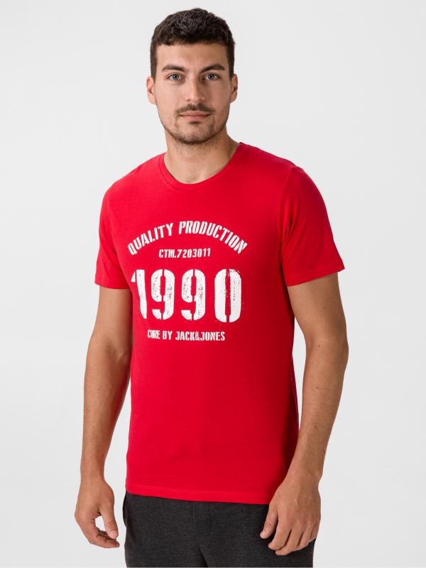 Jay Triko Jack & Jones Červená