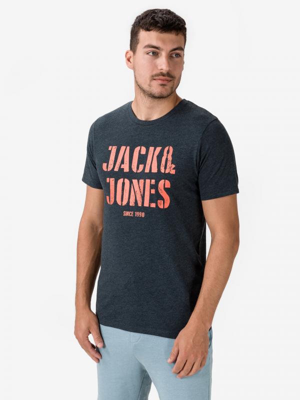 Jay Triko Jack & Jones Modrá