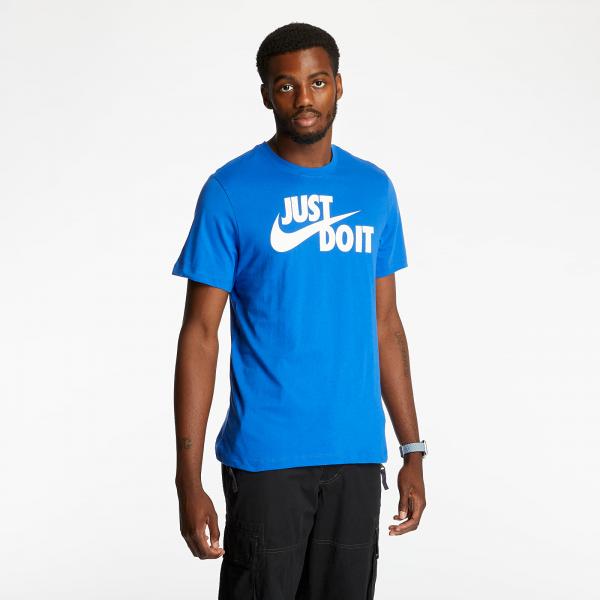 Nike Sportswear Just Do It Swoosh Tee Game Royal/ White