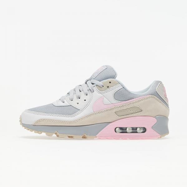 Nike Air Max 90 Vast Grey/ Pink-Wolf Grey-String