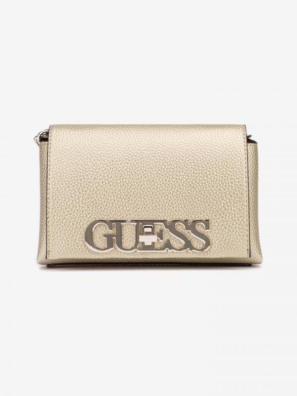 Uptown Chic Mini Cross body bag Guess Zlatá