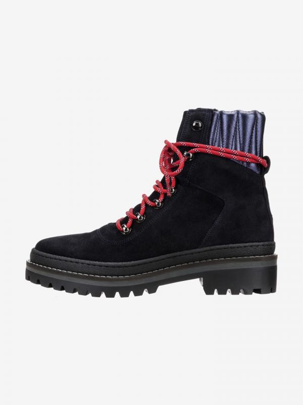 Kotníková obuv Tommy Hilfiger Modrá