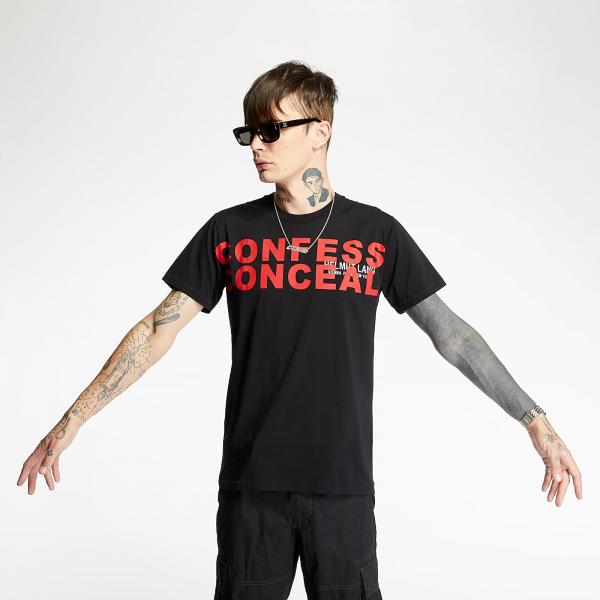 HELMUT LANG Standard Tee Basalt Black