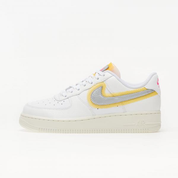 Nike Air Force 1 '07 White/ Metallic Silver-University Gold