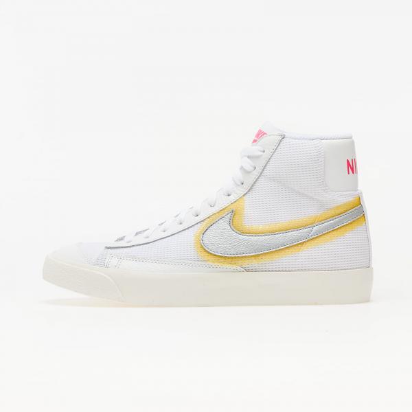 Nike Blazer Mid Vintage '77 White/ Metallic Silver-University Gold