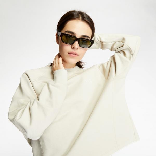 Y-3 Classic Logo Crewneck Ecru