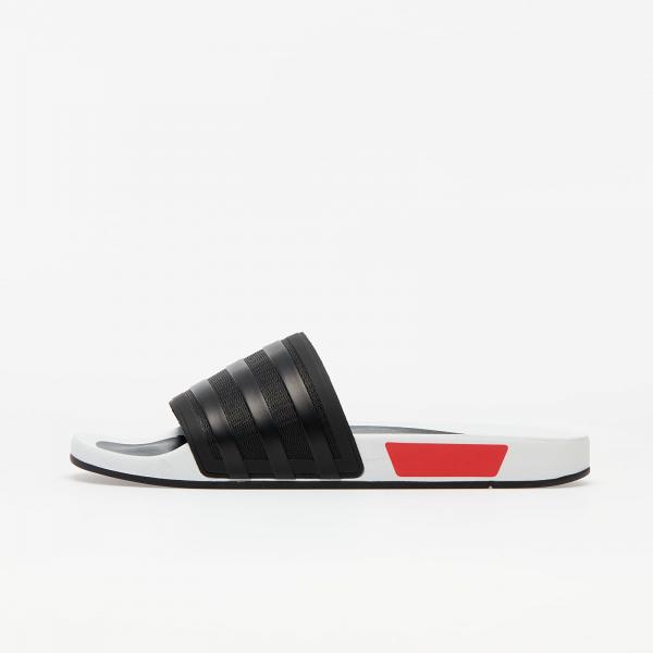 adidas Adilette Premium Core Black/ Lust Blue/ Lust Red