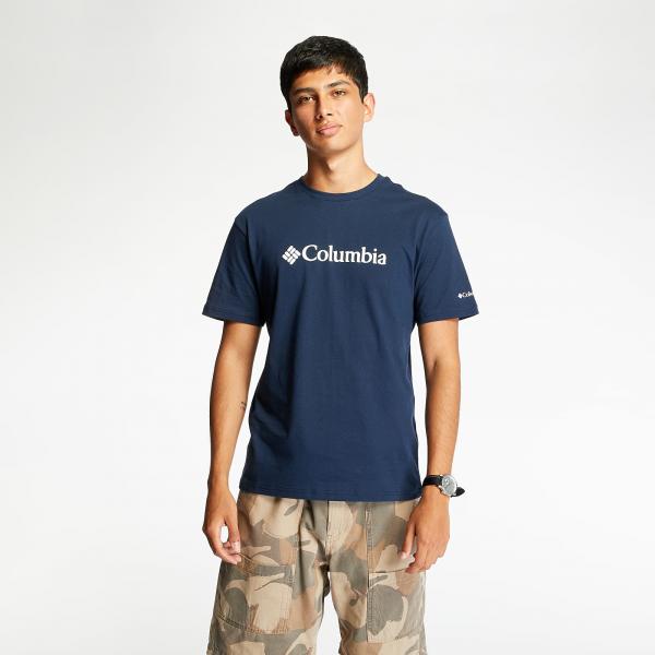 Columiba Basic Logo Tee Navy Blue