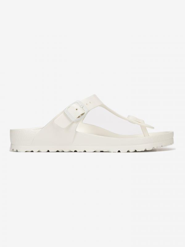 Gizeh Žabky Birkenstock Bílá