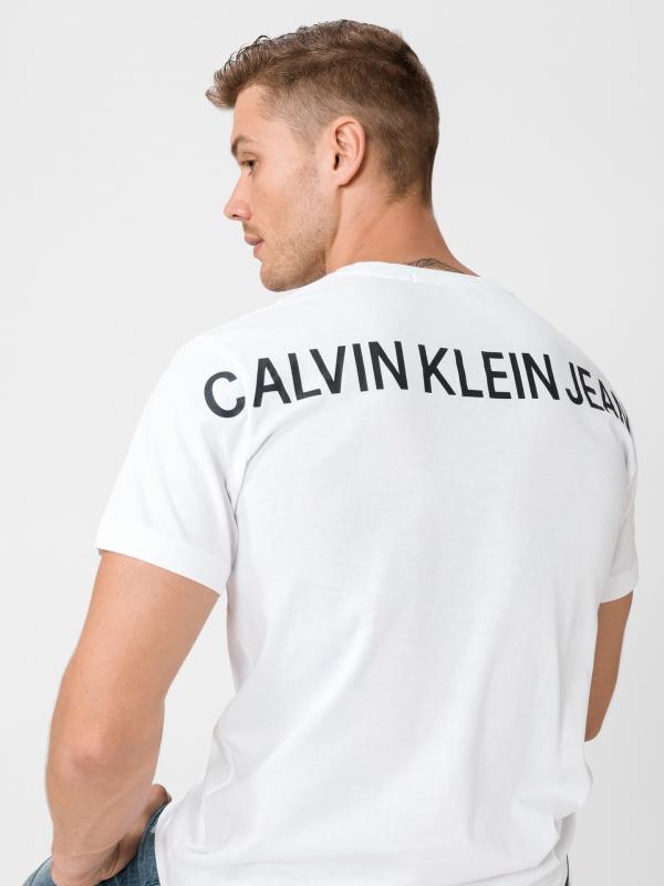 Institutional Triko Calvin Klein Bílá