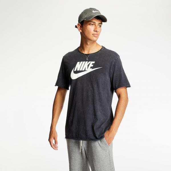 Nike Sportswear Icon Futura Wash Tee Obsidian/ White